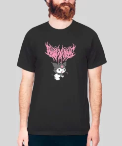 Funny My Melody and Kuromi Split Pullover Hoodie 2