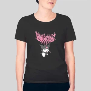 Funny My Melody and Kuromi Split Pullover Hoodie 3