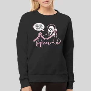 Funny No You Hang Up Scream Hoodie 4