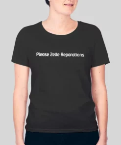 Funny Please Zelle Reparations Hoodie 3