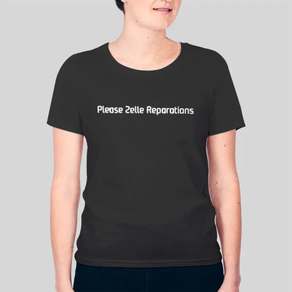 Funny Please Zelle Reparations Hoodie