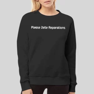 Funny Please Zelle Reparations Hoodie 4