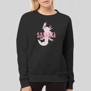 Funny Questions Axolotl Hoodie 3