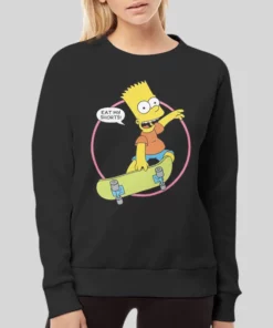 Funny Simps Eat My Shorts Hoodie 1 Funny Simps Eat My Shorts Hoodie 2