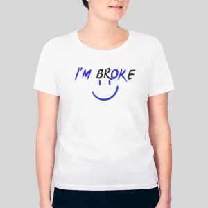 Funny Smiley Im Broken Hoodie 3