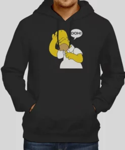 Funny The Homer Doh Cartoon Hoodie 1