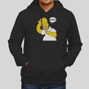 Funny The Homer Doh Cartoon Hoodie