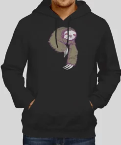 Funny Welcome Sloth Hoodie 1