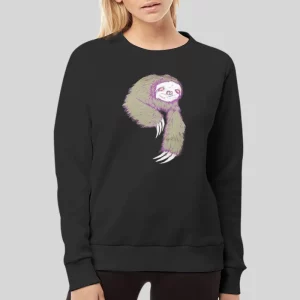 Funny Welcome Sloth Hoodie 4