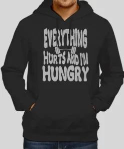 Funny Workout Everything Hurts Hoodie Two Side Print 1