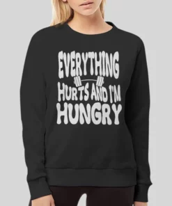 Funny Workout Everything Hurts Hoodie Two Side Print 2