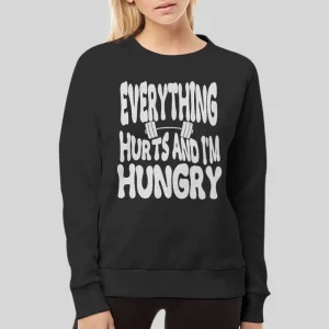 Funny Workout Everything Hurts Hoodie Two Side Print