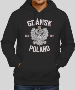 Gdans Polish Poland Hoodie 1