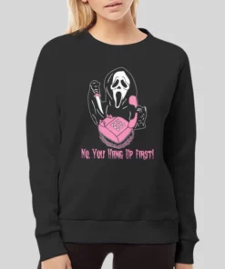 Ghost Face Calling No You Hang Up Scream Hoodie 2