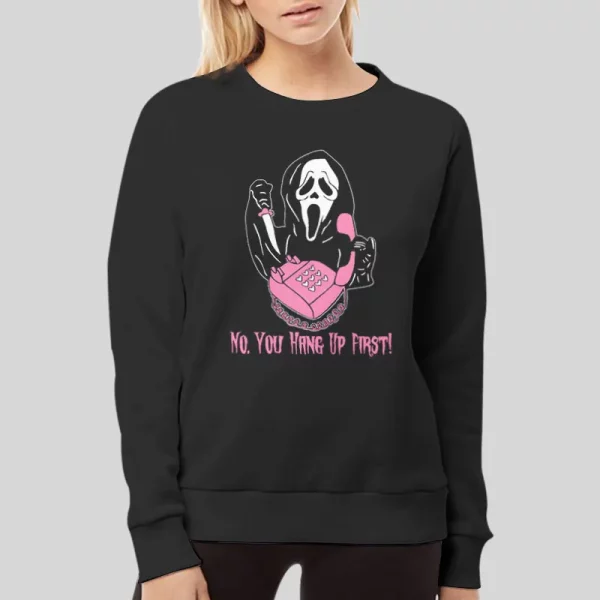 Ghost Face Calling No You Hang Up Scream Hoodie