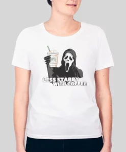 Ghost Less Stabby With Coffee Hoodie 4