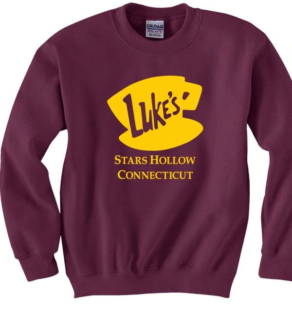 Gilmore Girls Luke’s Diner Stars Hollow Sweatshirt