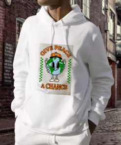 Give Peace A Chance Day Earth Day Hoodie 3