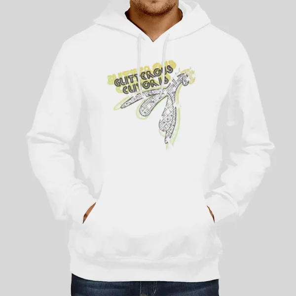 Glitterous Clitoris Hoodie Pullover