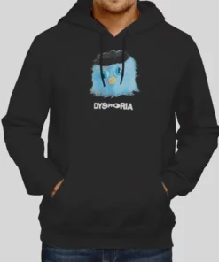 Glue Bird Blue Dysphoria Hoodie 1