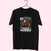 Go Pluck Yourself Funny Christmas T Shirt Xmas Design