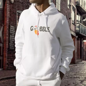 Gobble Turkey Thanksgiving Thanksgiving Hoodie 3