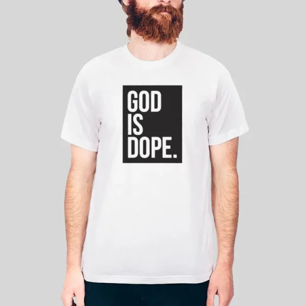 God Is Dope Just God Hoodie