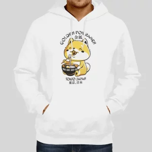 Golden Fox Ramen Scw Tokyo Japan Hoodie Two Side