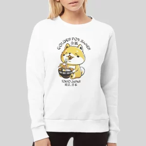 Golden Fox Ramen Scw Tokyo Japan Hoodie Two Side 4