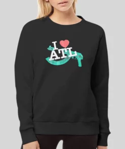 Graphics I Love Atl Hoodie 4