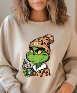 Grinch Boujee Starbucks Christmas Sweatshirt 2