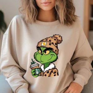 Grinch Boujee Starbucks Christmas Sweatshirt