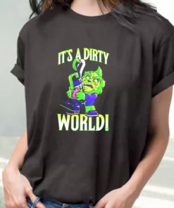 Grinch It’S A Dirty World T Shirt Xmas Design 1 Grinch It'S A Dirty World T Shirt Xmas Design 2