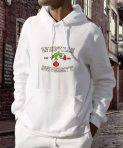 Grinch Whoville University Est 1957 Ugly Christmas Hoodie 2 Grinch Whoville University Est 1957 Ugly Christmas Hoodie 3
