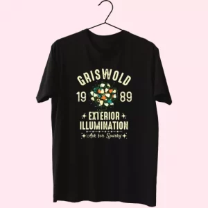 Griswold Family Exterior Illumination T Shirt Xmas Design 4