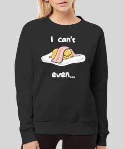 Gudetama The Lazy Egg Cant Even Hoodie 2