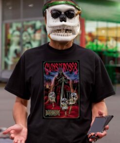 Guns N' Roses 2023 Bucharest Romania Tee Shirt 2