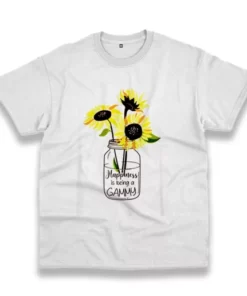 Happiness Is Being Gammy Life Sunflower Casual Earth Day T Shirt 4
