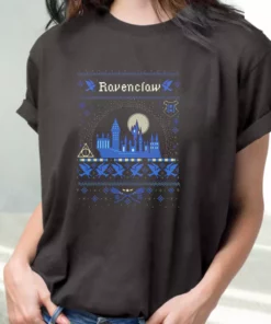 Harry Potter Ravenclaw Ugly Christmas T Shirt Xmas Design 2