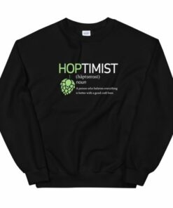 Hoptimist Definition Unisex Sweatshirt 2