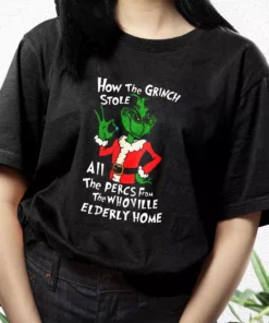 How The Grinch Stole All The Perces Shirt T Shirt Xmas Design 2 How The Grinch Stole All The Perces Shirt T Shirt Xmas Design 3