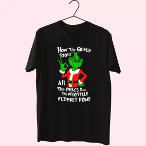 How The Grinch Stole All The Perces Shirt T Shirt Xmas Design 4