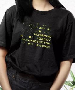 Husband Daddy Protector Hero Vetrerans Day T Shirt 3