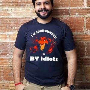 I'm Surrounded By Idiots Lion Scar tee shirt 1