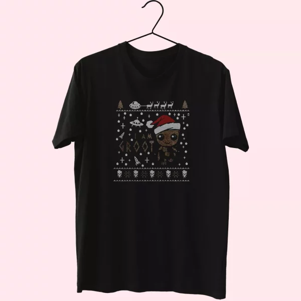 I Am Groot Ugly Christmas T Shirt Xmas Design