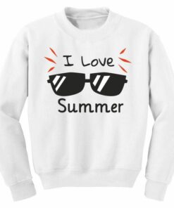 I Love Summer Sweatshirt 1