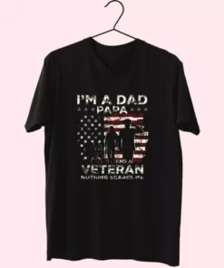I'M A Dad Papa And A Veteran Vetrerans Day T Shirt 3 IM A Dad Papa And A Veteran Vetrerans Day T Shirt 4