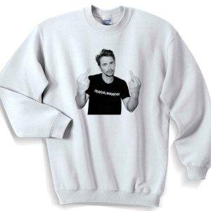 James Franco middle fingers bird Sweatshirt 1