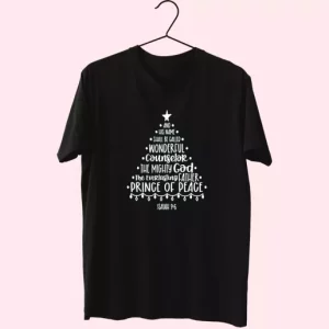 Jesus Quotes Isiah On Bible T Shirt Xmas Design 4