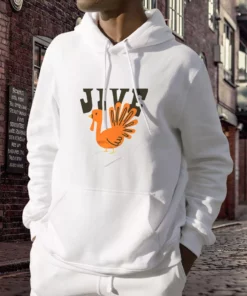 Jive Turkey Happy Thanksgiving Thanksgiving Hoodie 3